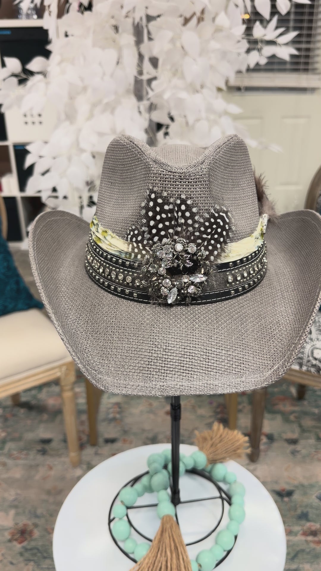 The Moonlight Glamour Western Boho Hat