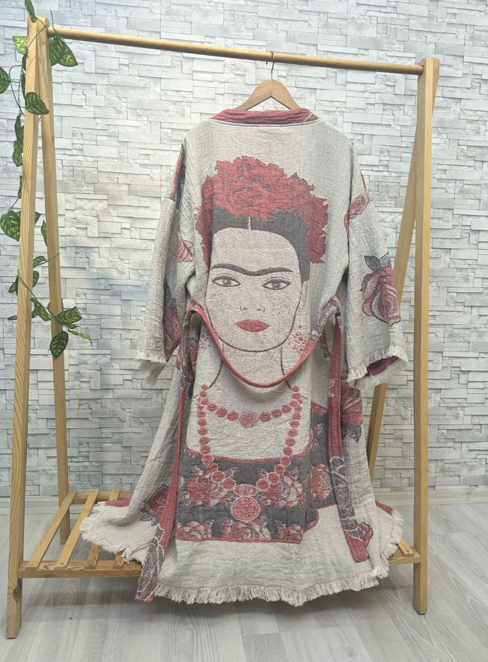 The Frieda 100% Cotton Robe, Kimono, Overcoat