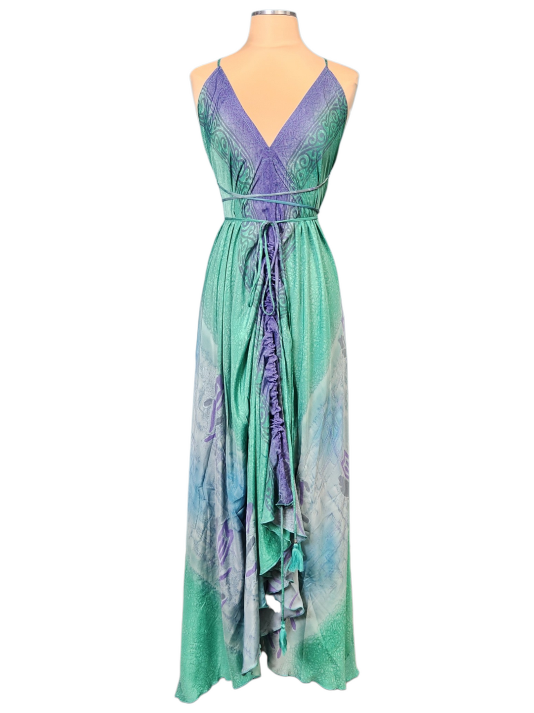 The Seafoam Serenity Point Dress-320