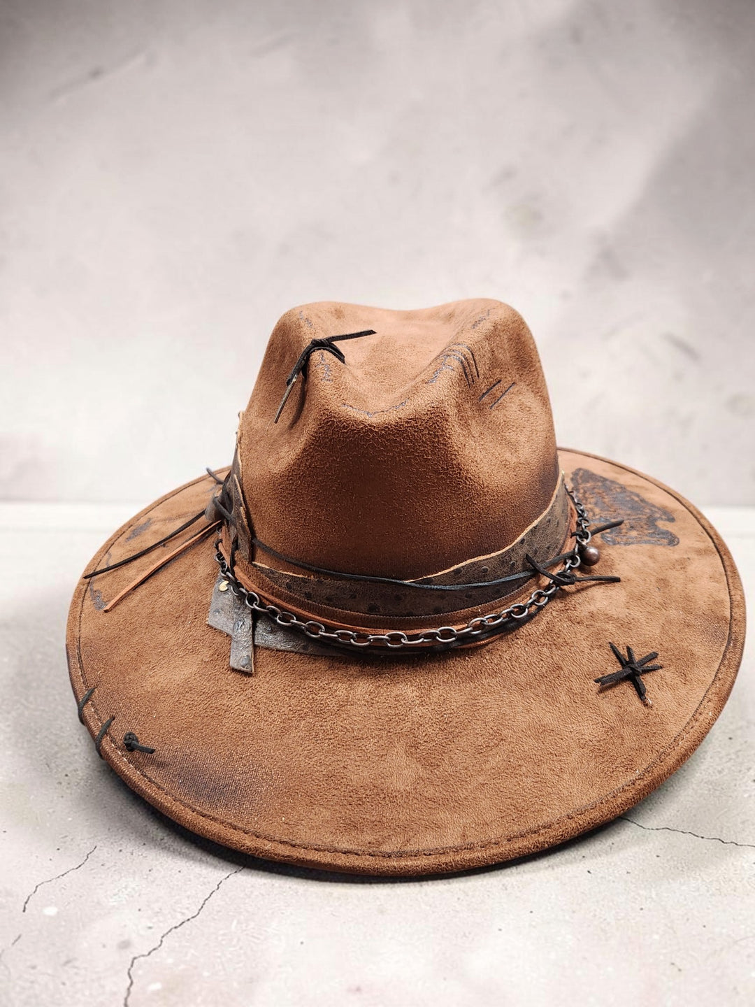 The Wildwood Wanderer Vegan Suede Hat - 814