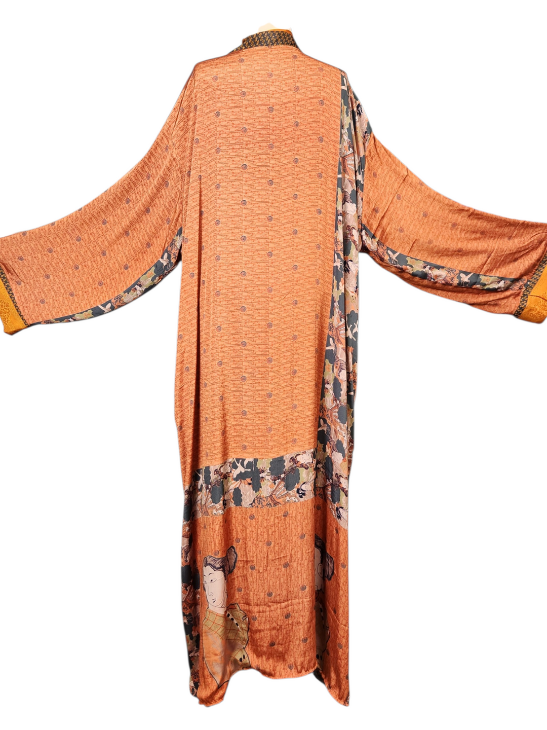 The Golden Eclipse Reversible Men's Kimono-143