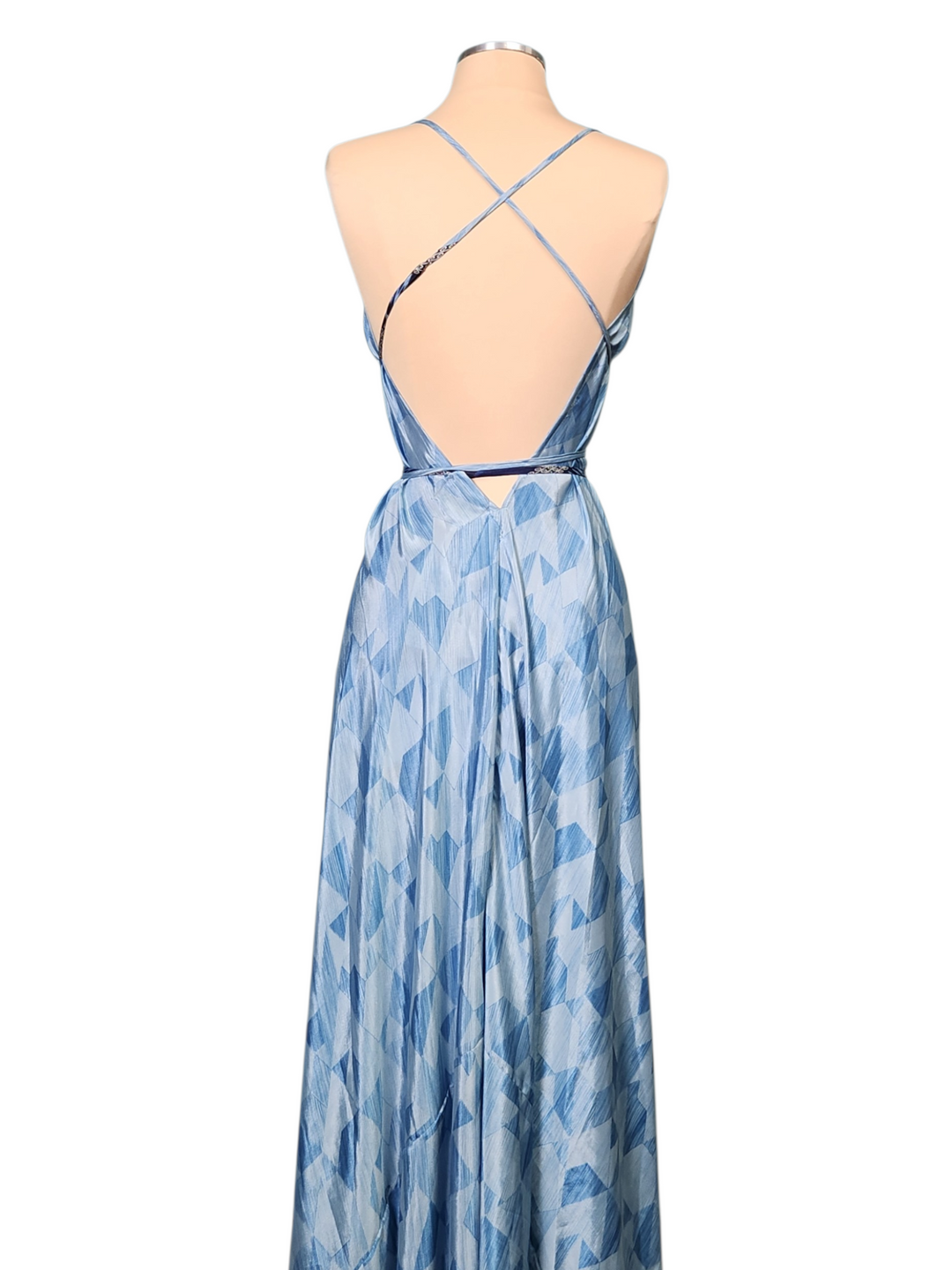 The Midnight Harbor Silk Vault Tulip Arm Short Kimono & Point Dress Set-228