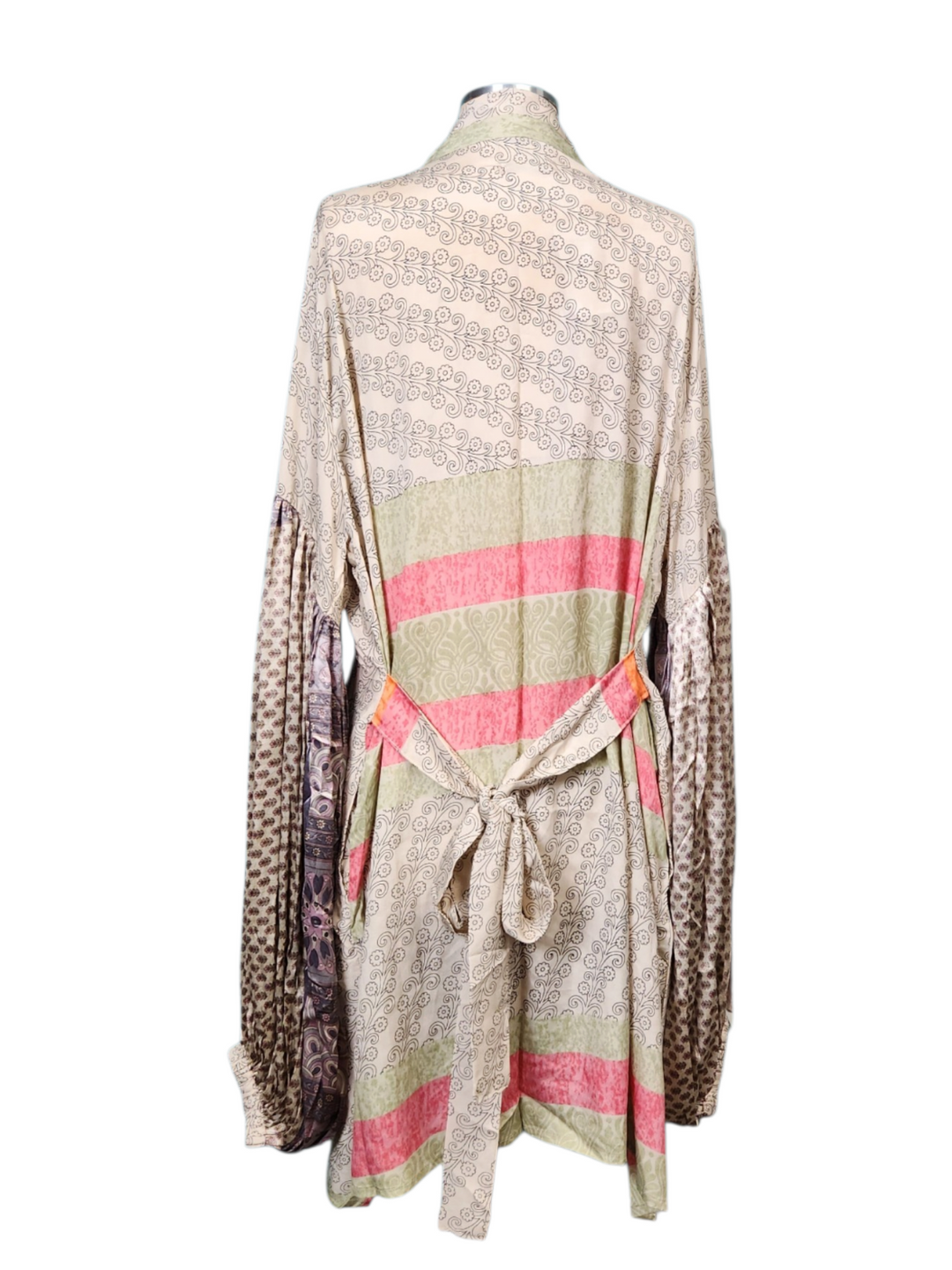 The Sage Serenity Short Silk Vault Kimono/Duster-160