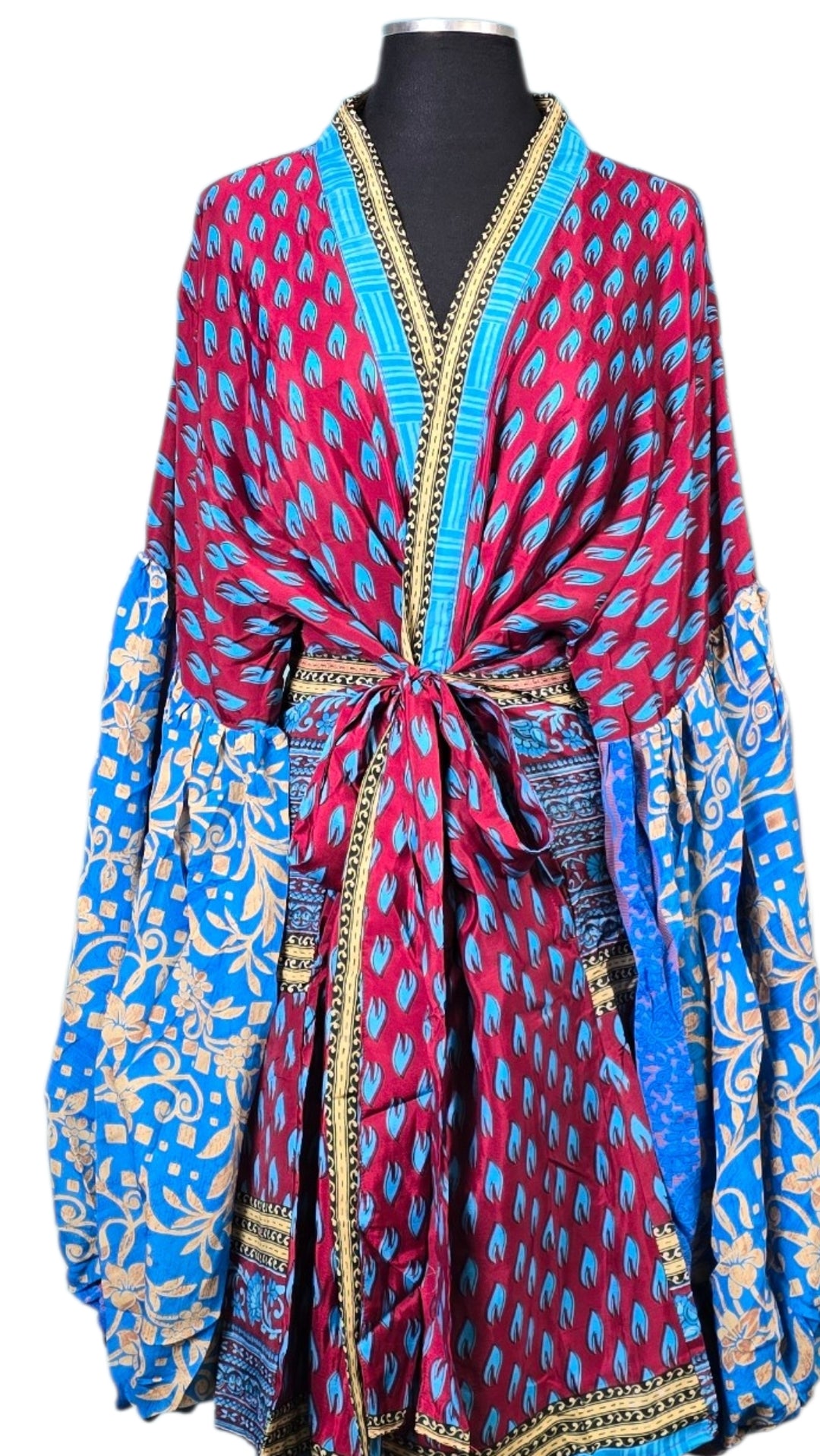 The Sapphire Muse Short Kimono/Duster