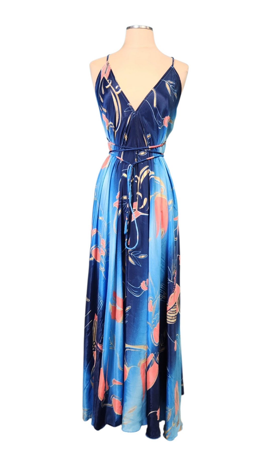 The Azure Paradise Kimono & Point Dress Set 201