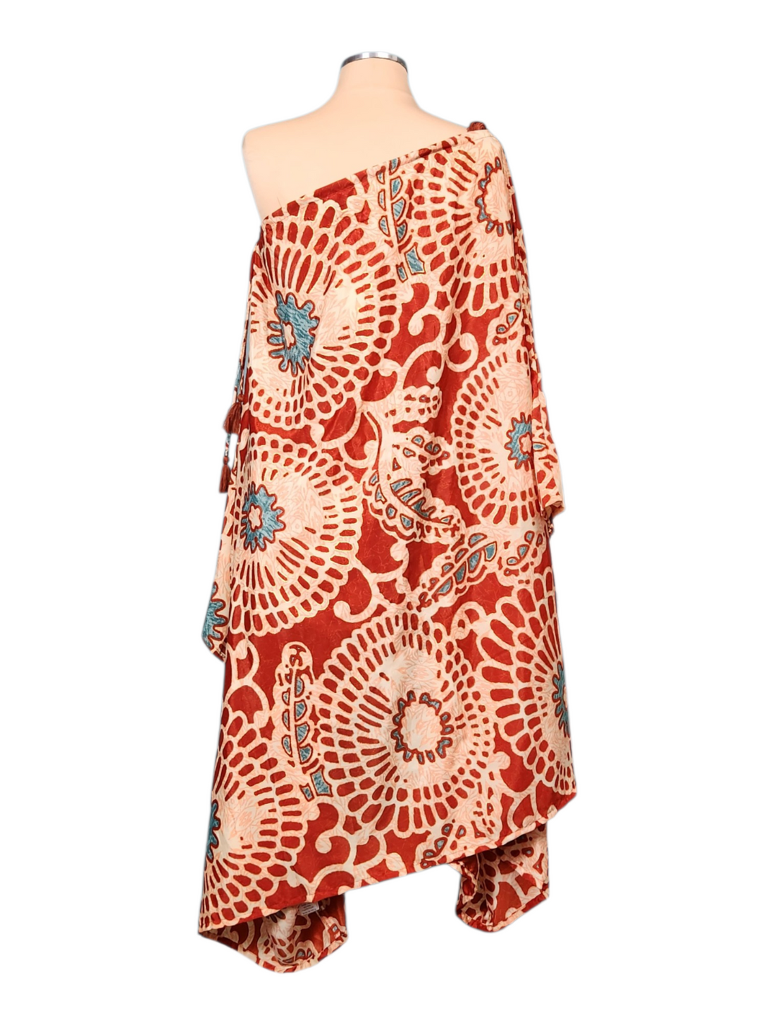 The 36" Terracotta Oasis Silk Dress/Shirt -336