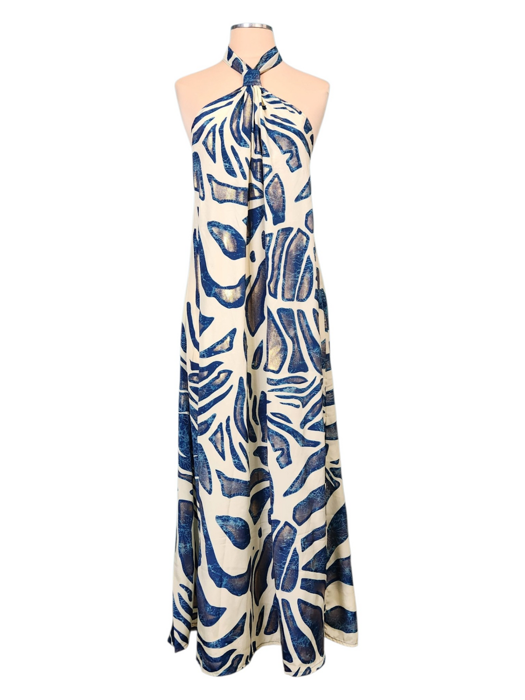 The Palms Halter Maxi Dress-300