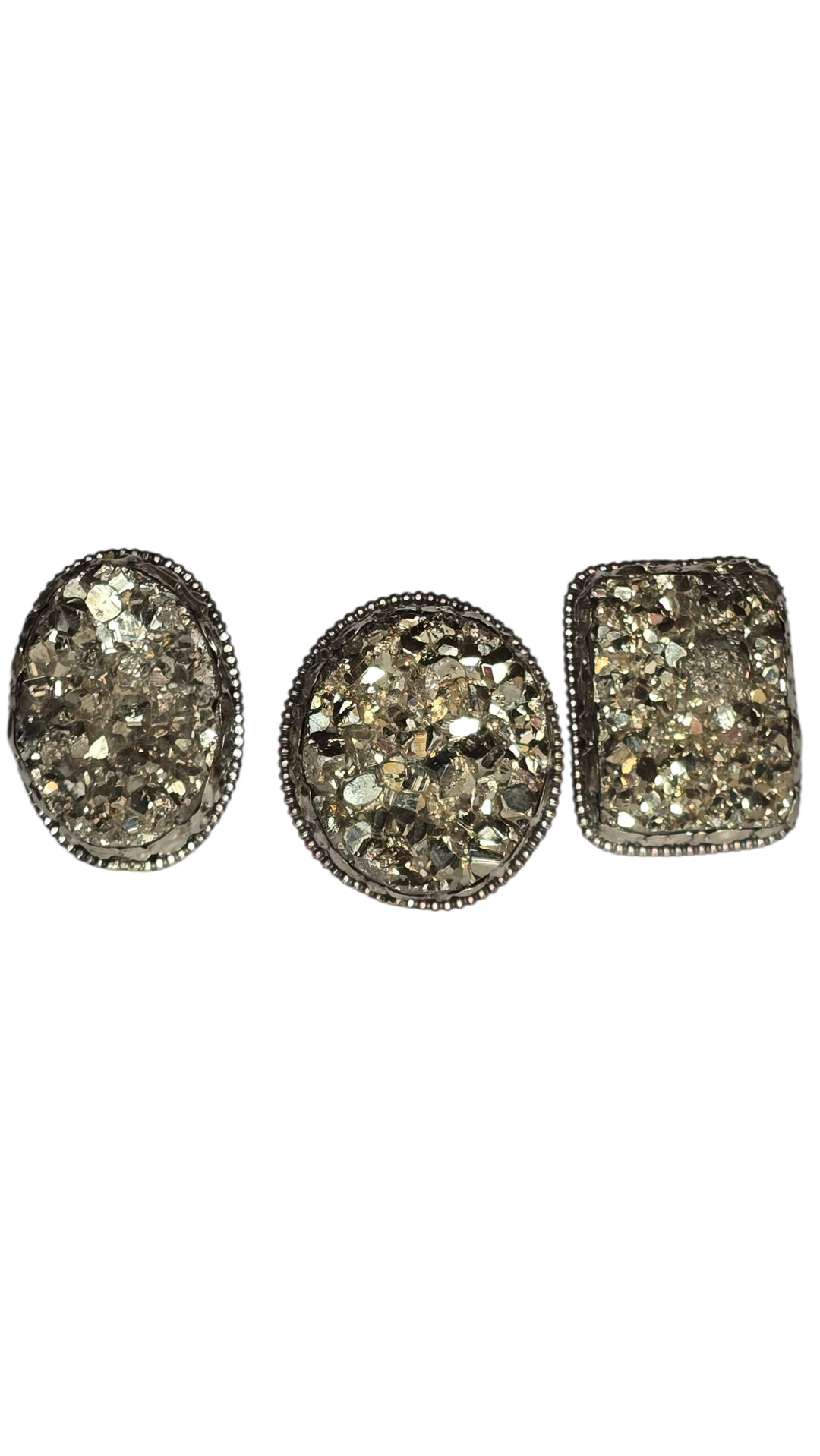 The Guilded Fortune Pyrite Ring Collection