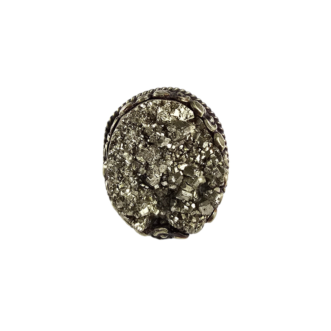 The Olly Pyrite Ring Collection