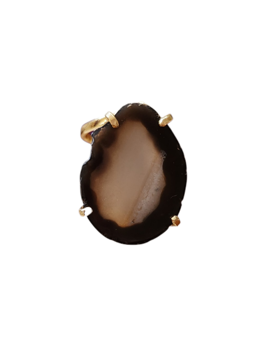 The Smoky Dusk Agate Ring-502
