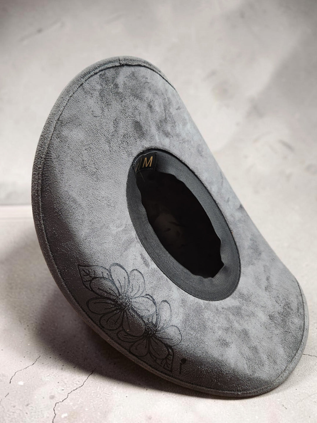 The Silver Sage Western Vegan Suede Hat - 817
