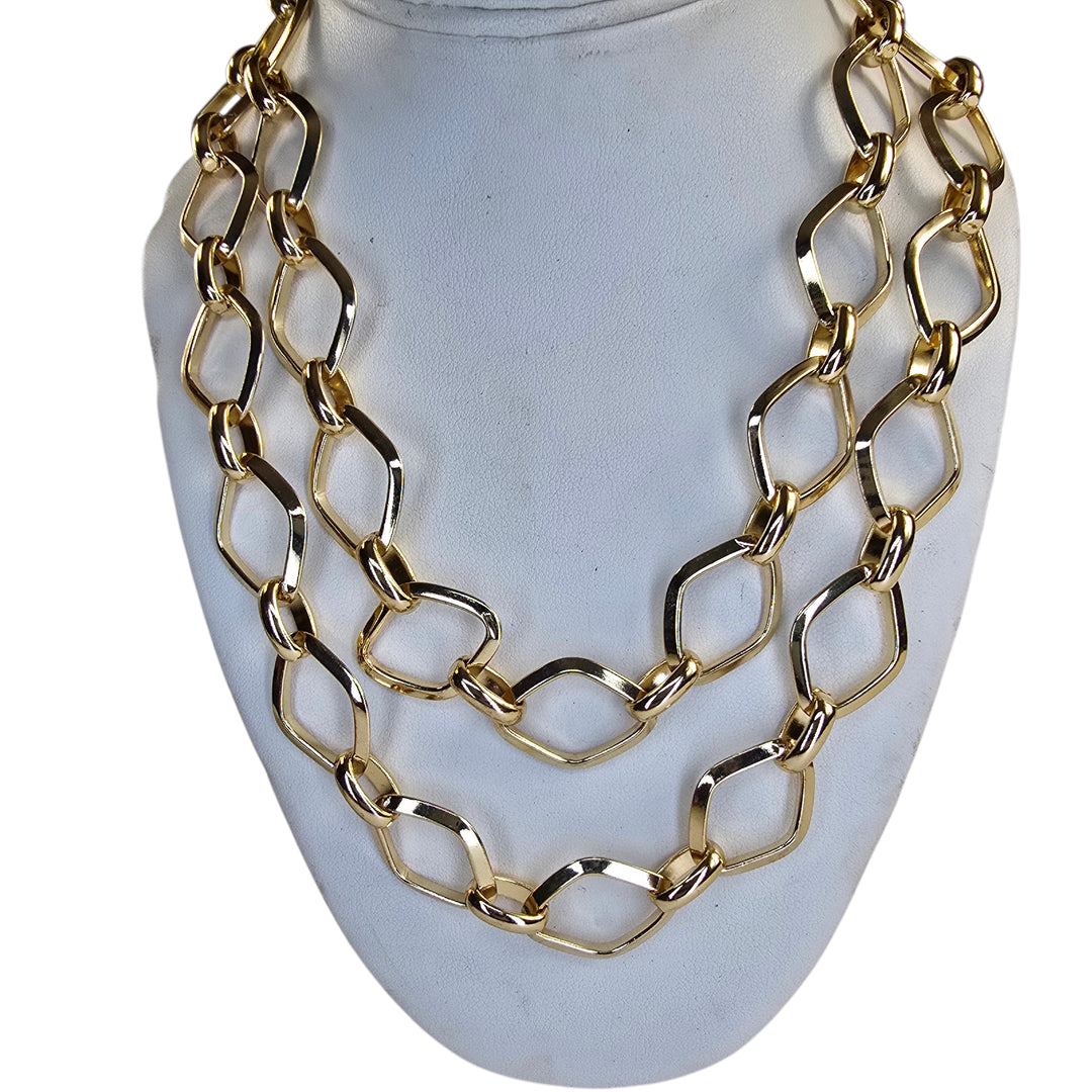 The Jacob 18kt gold plated necklace