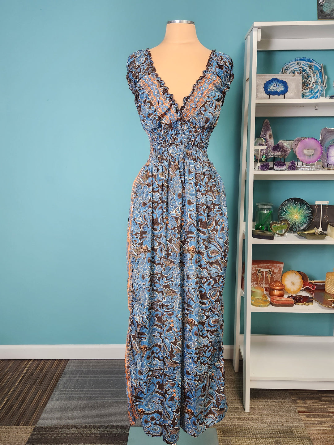 The Blue Haven Paisley Jumpsuit-301