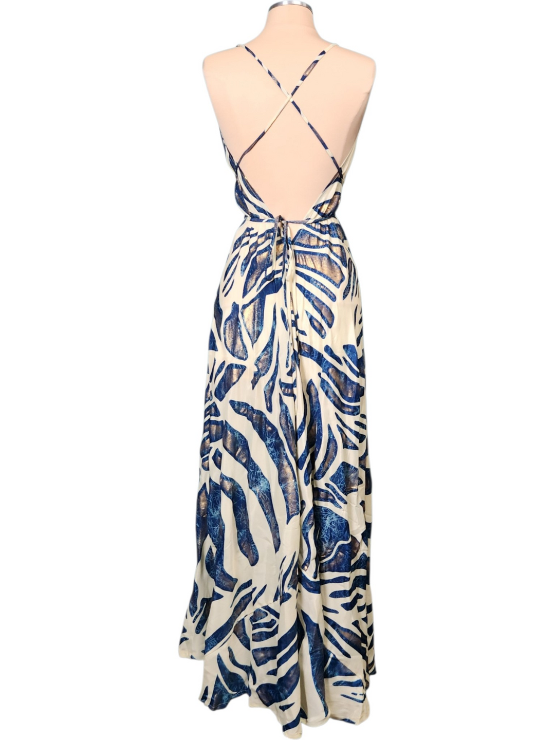 The Coastal Tides Two-Piece Dress & Kimono Signature Set-204