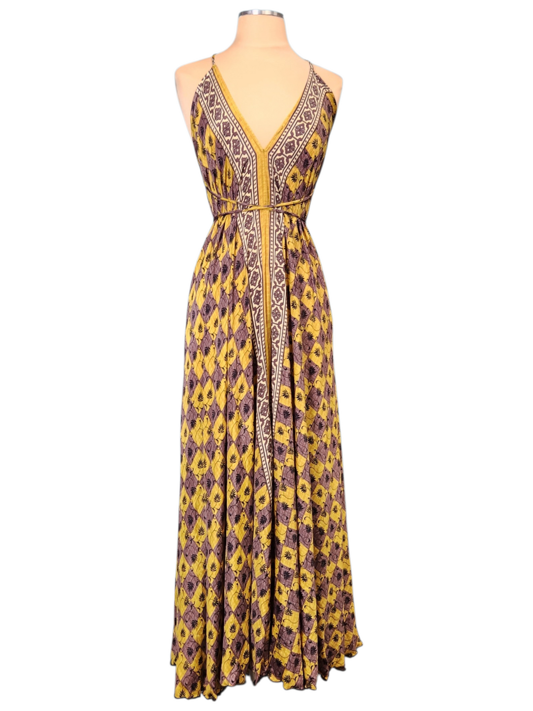 The Golden Savannah Point Dress-314