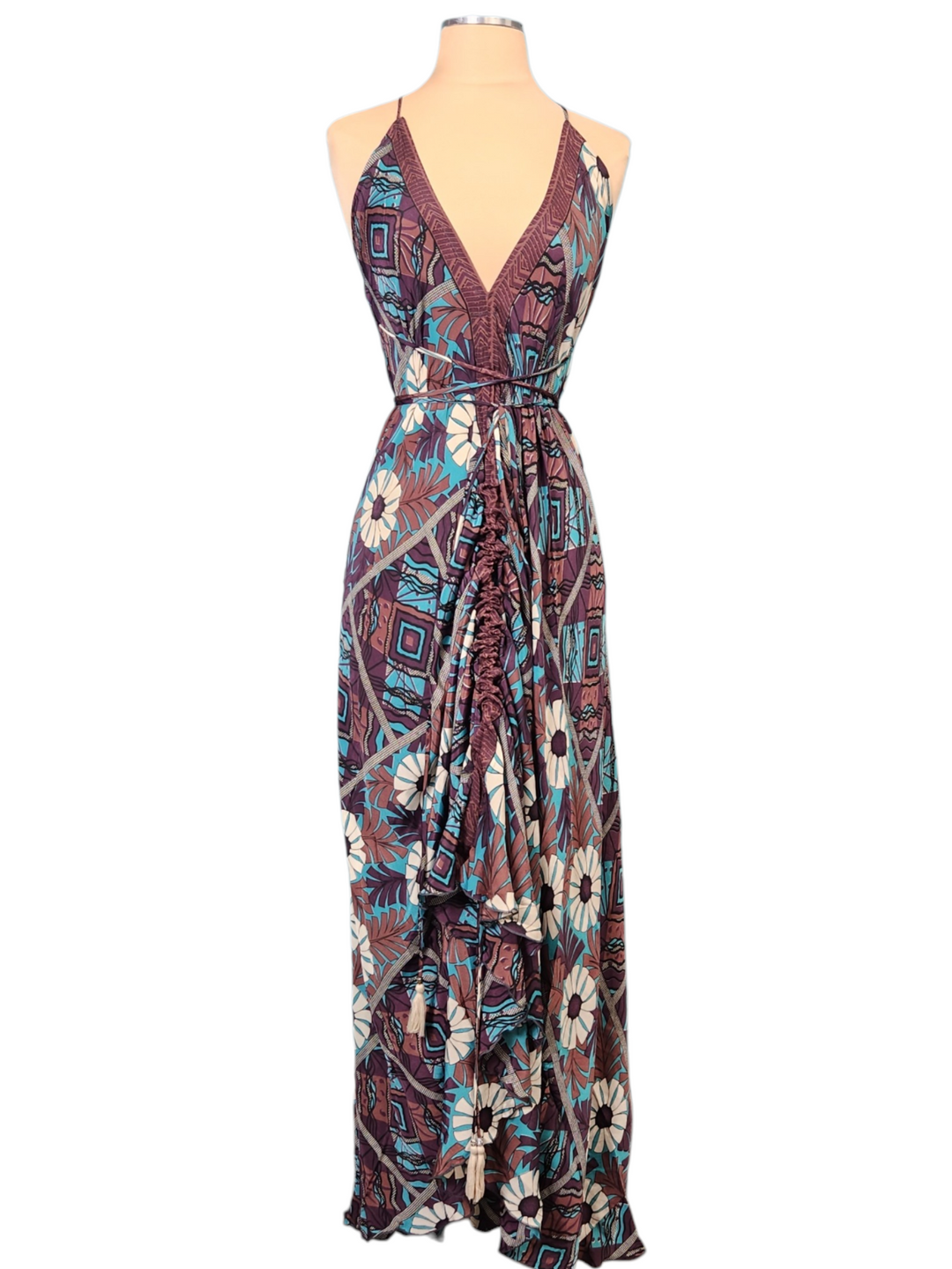 The Midnight Oasis Point Dress-324