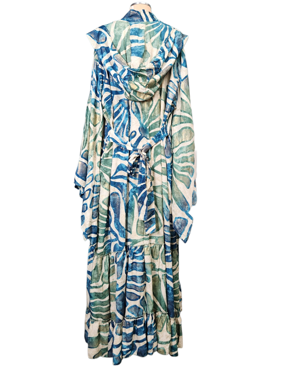 The Capri Coast Kimono & Point Dress Set - 259