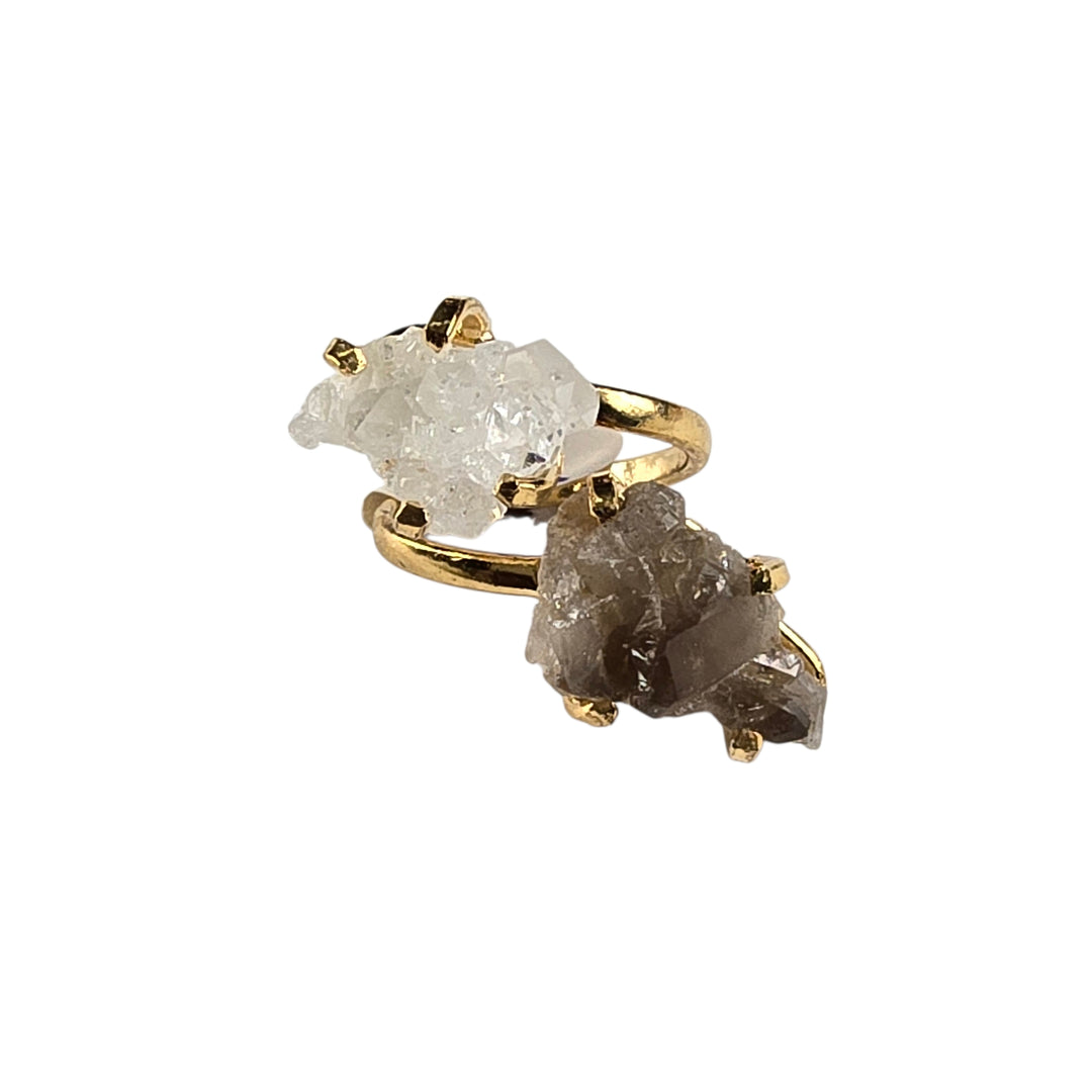 The Dual Crystal Wrap Rings