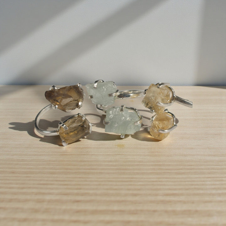The Dual Crystal Wrap Rings