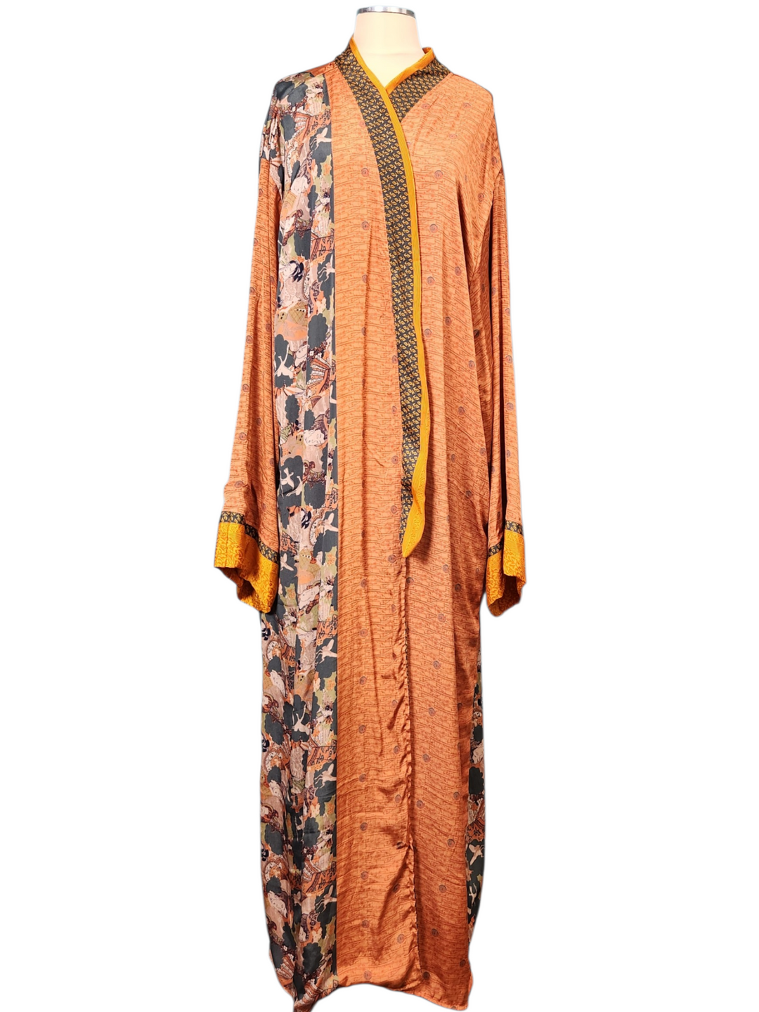 The Golden Eclipse Reversible Men's Kimono-143