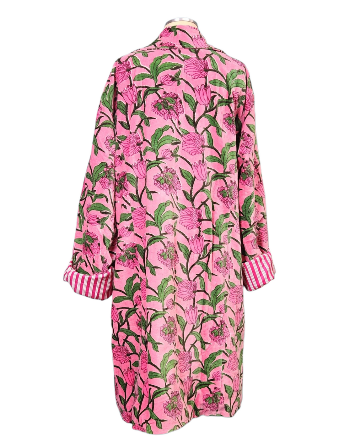 The Rosé Botanica Velvet Statement Jacket- 404