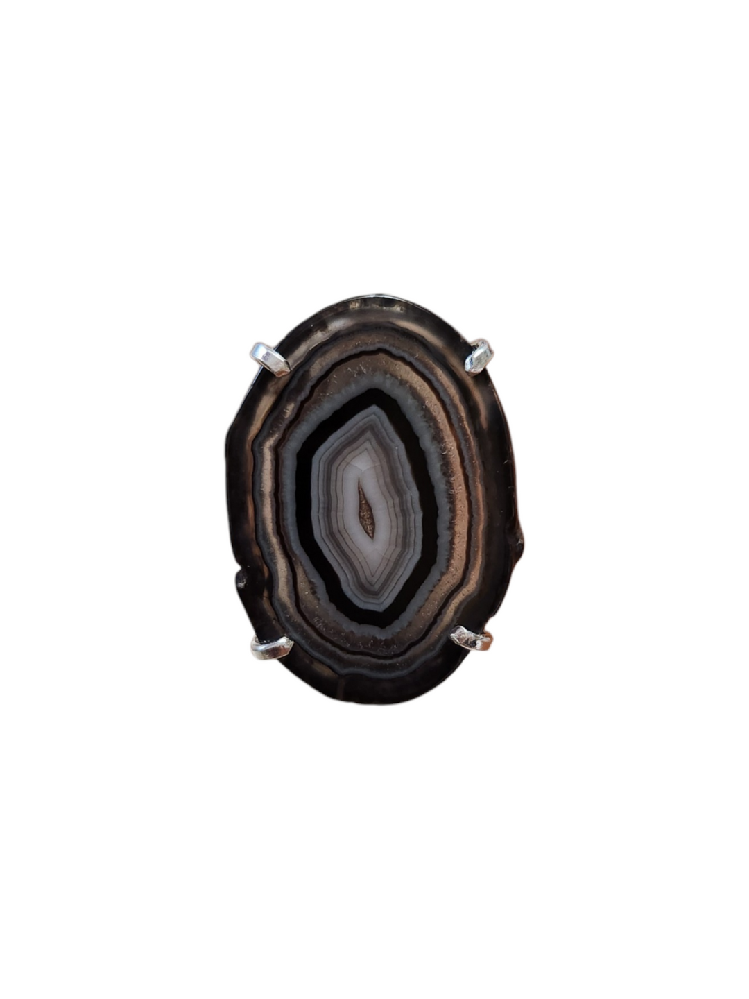 The Eclipse Eye Agate Ring-509