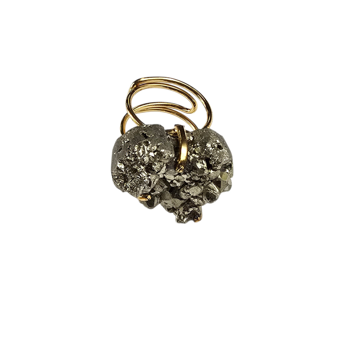 The Olly Pyrite Ring Collection
