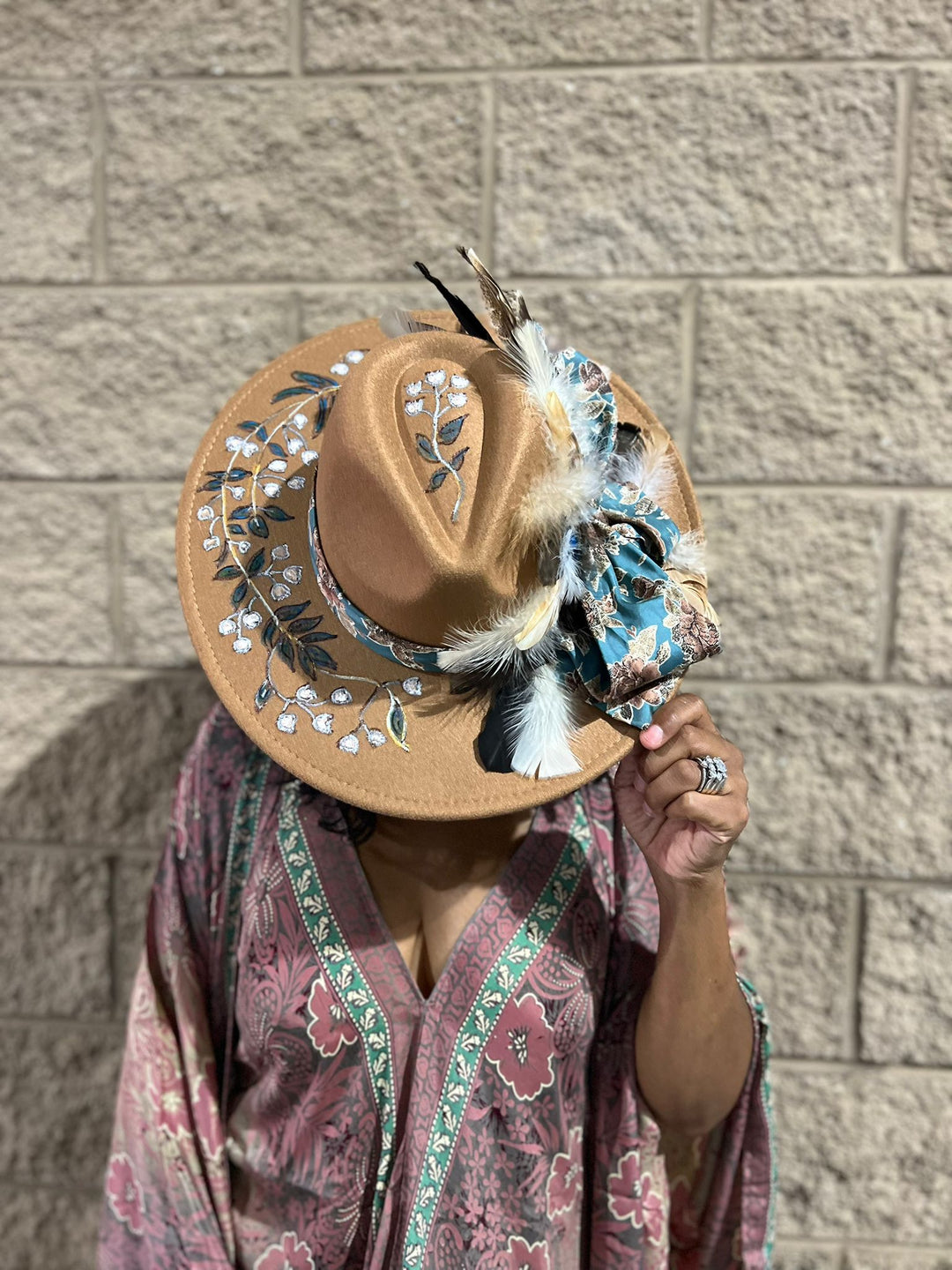 The Blue Feathered Hat