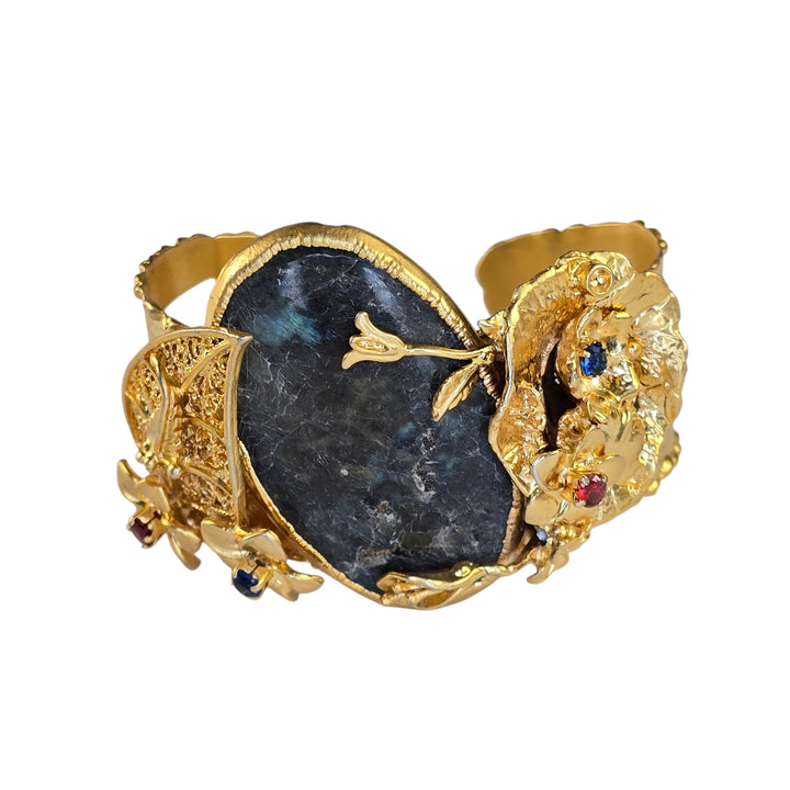 The Penni Matte Gold Cuff Collection