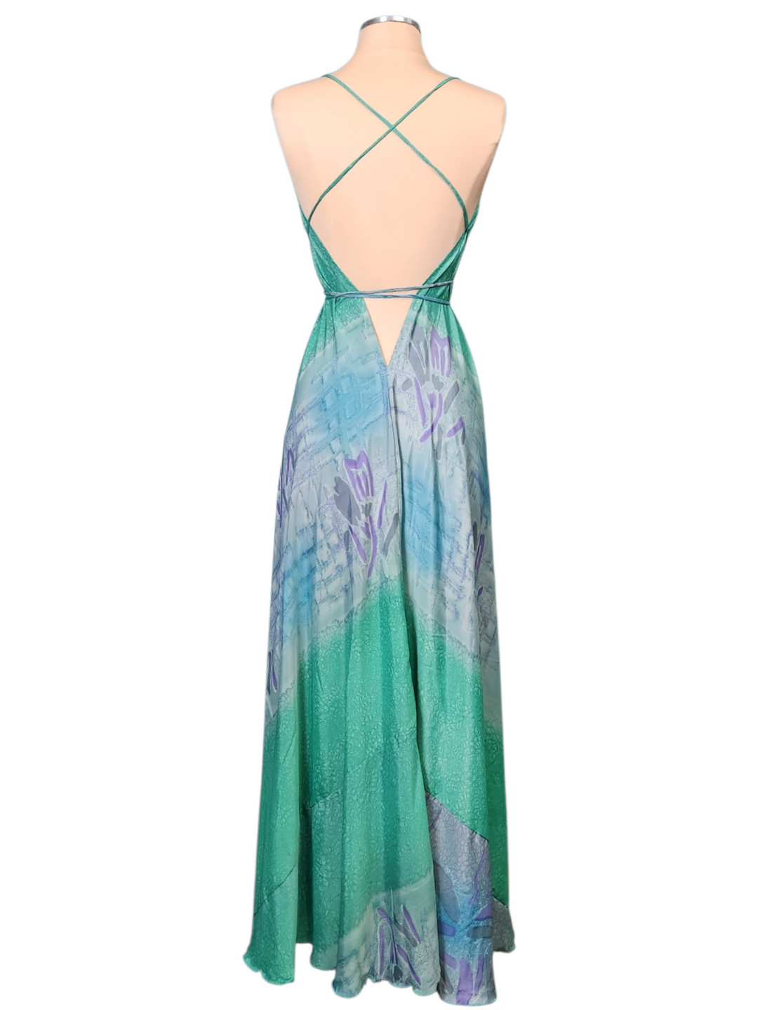 The Seafoam Serenity Point Dress-320