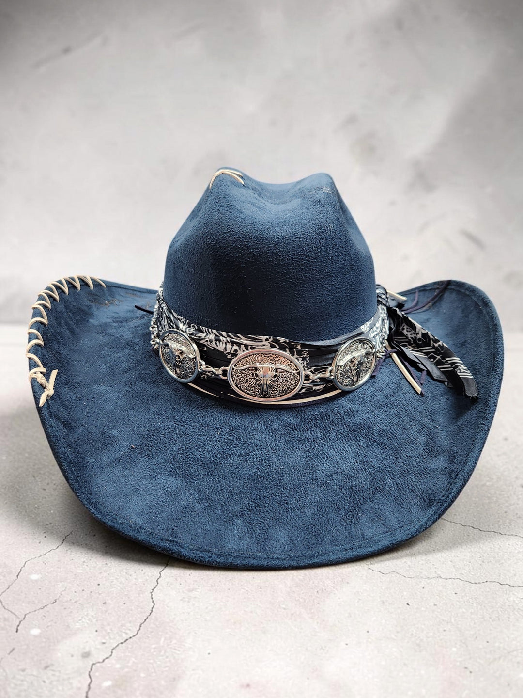 The Midnight Rodeo Vegan Suede Hat - 816