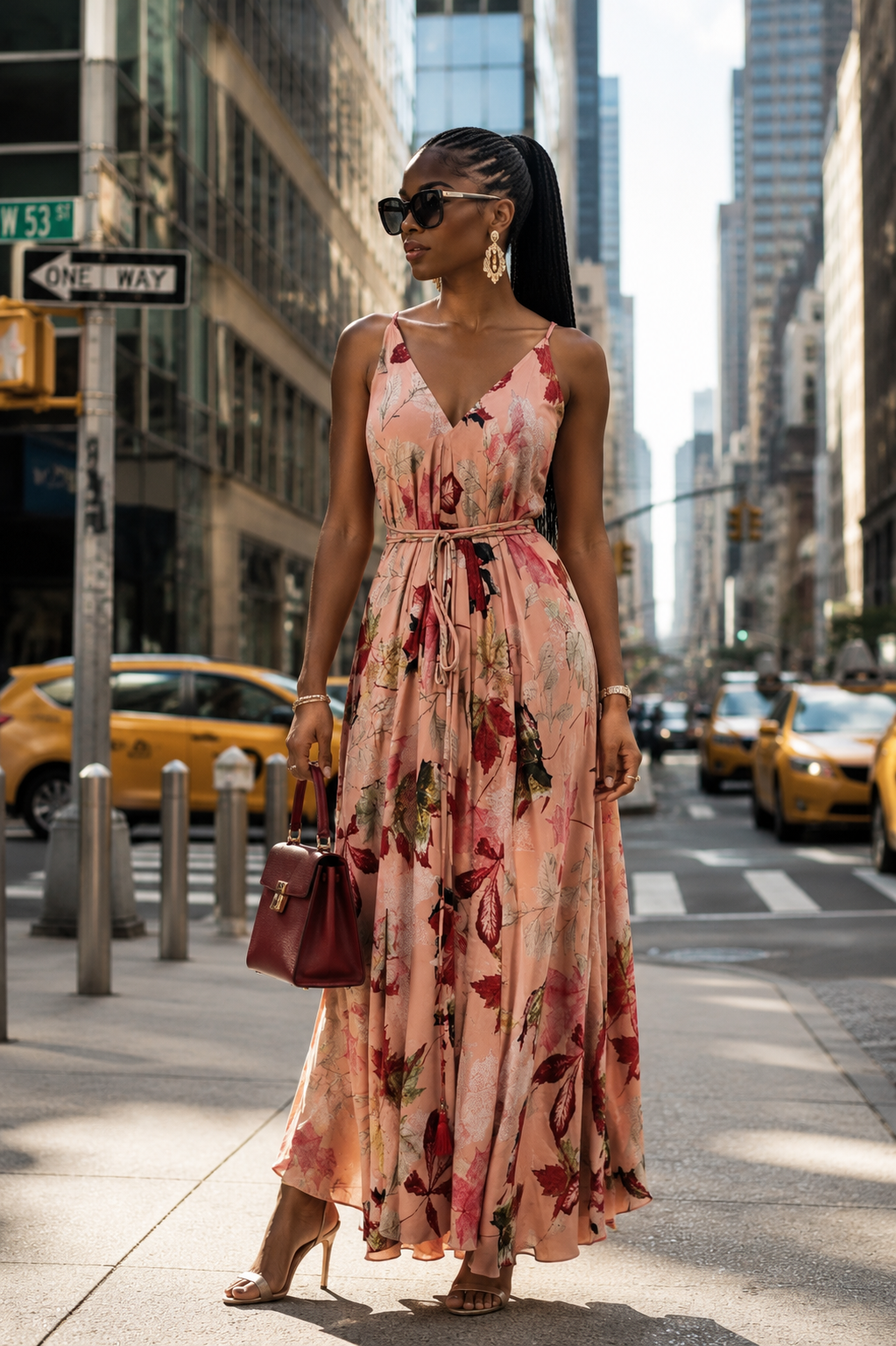 The Blush Autumn Point Dress-339