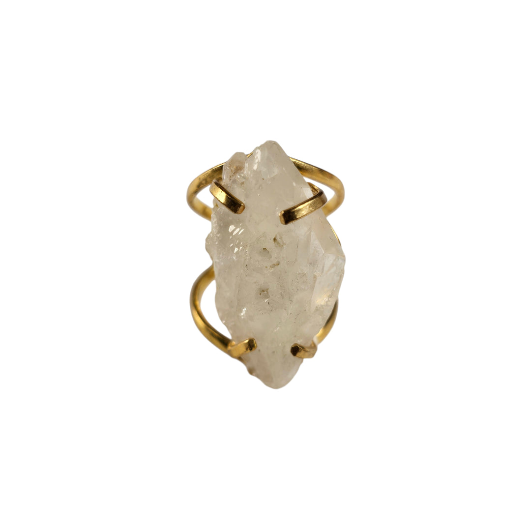 The Winnie Milky Quartz Ring