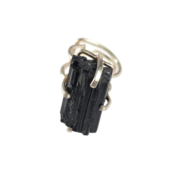 The Becka Black Tourmaline Wire Ring Collection