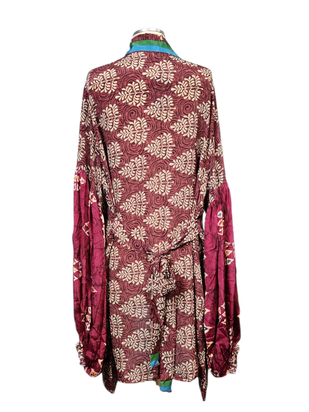 The Jade & Berry Short Silk Vault Kimono/Duster-155