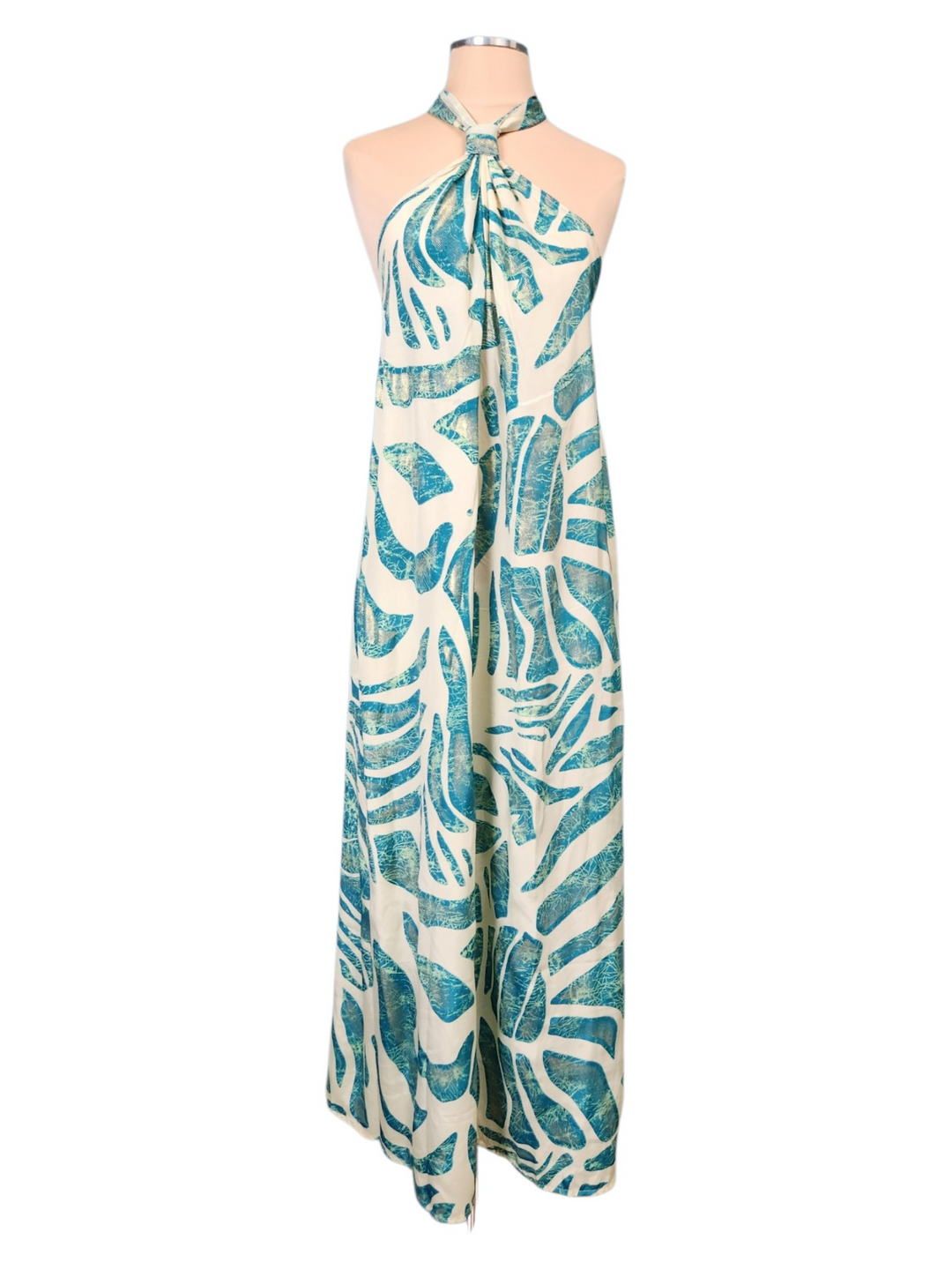 The Palms Halter Maxi Dress-300