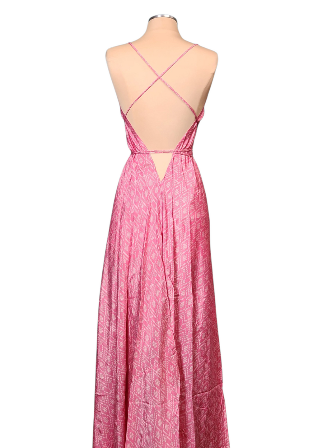 The Blushing Orchid Silk Vault Tulip Arm Short Kimono & Point Dress Set-212