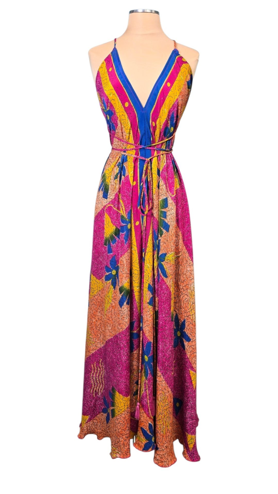 The Electric Lotus Vault Silk Tulip Arm Kimono & Point Dress Set