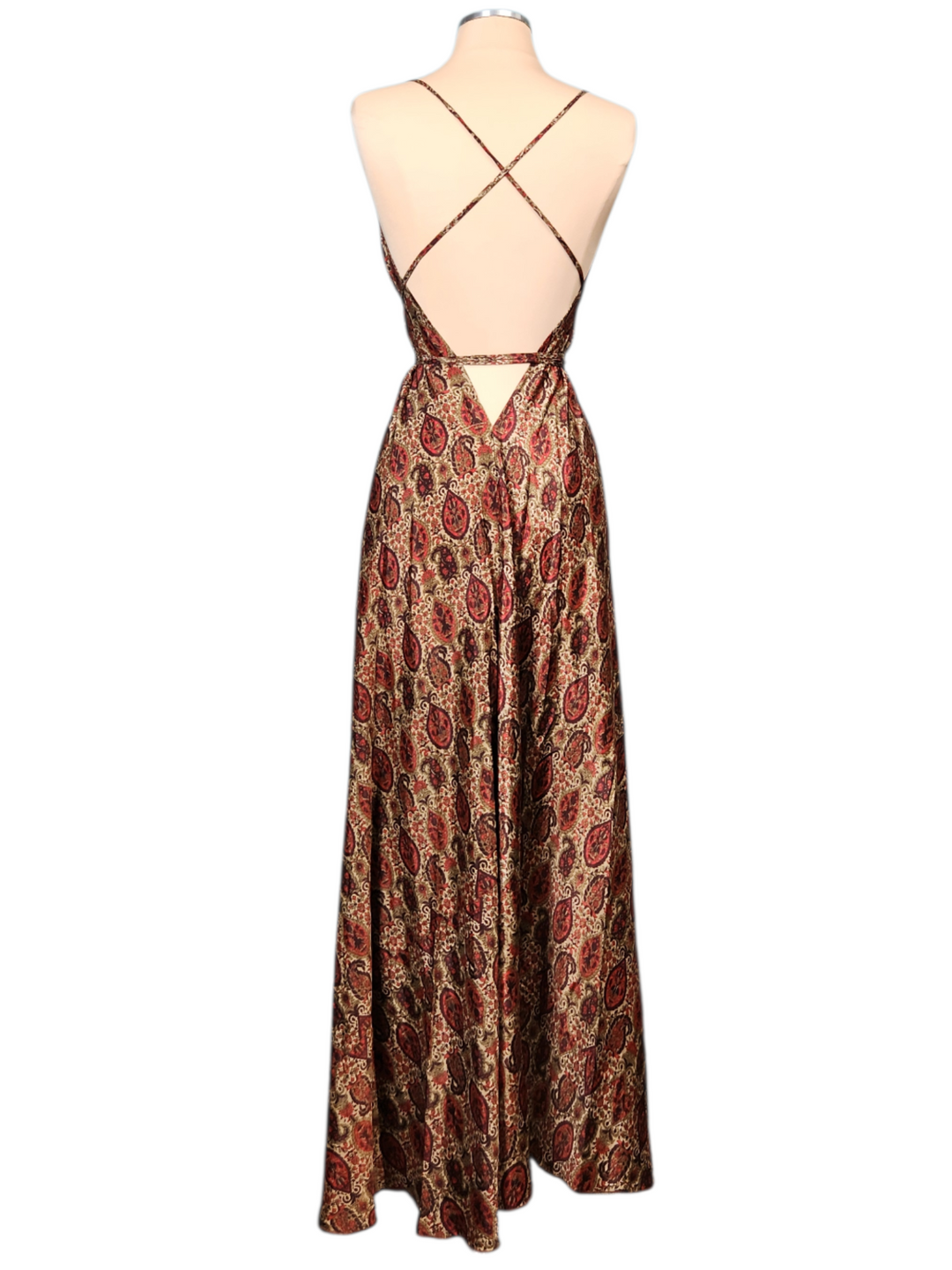 The Turquoise Ember Silk Vault Tulip Arm Long Kimono & Point Dress Set-242