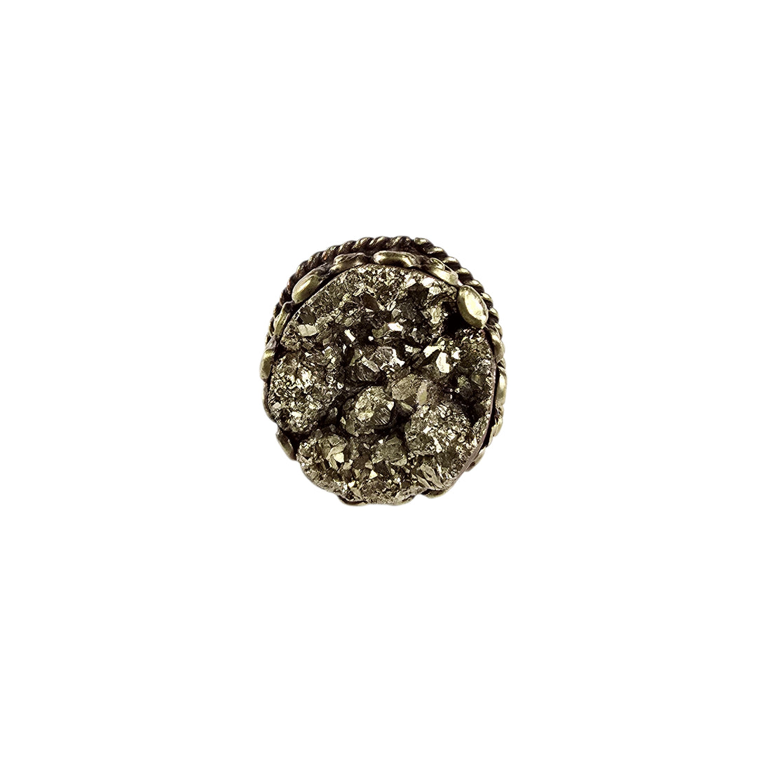 The Olly Pyrite Ring Collection