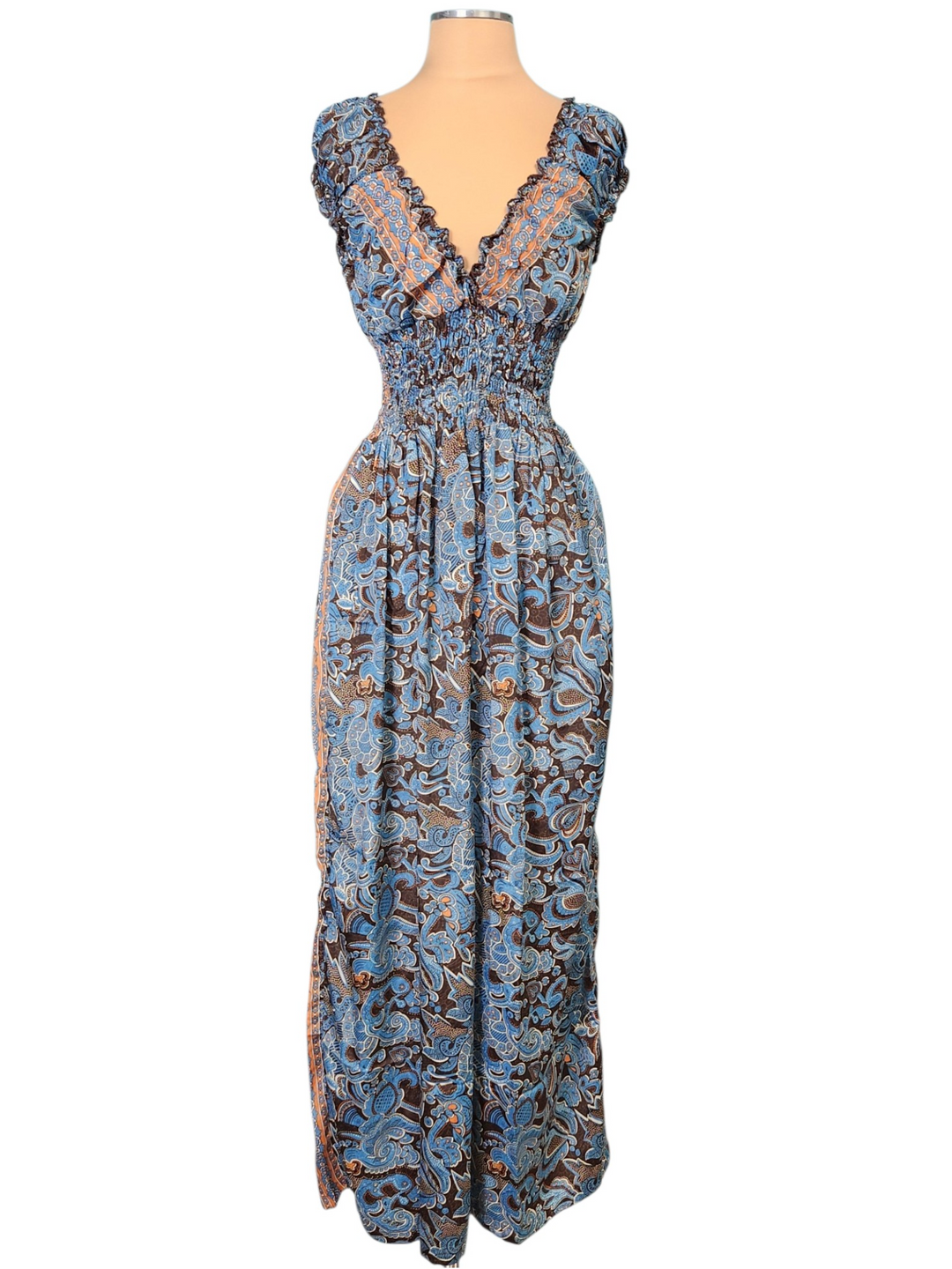 The Blue Haven Paisley Jumpsuit-301