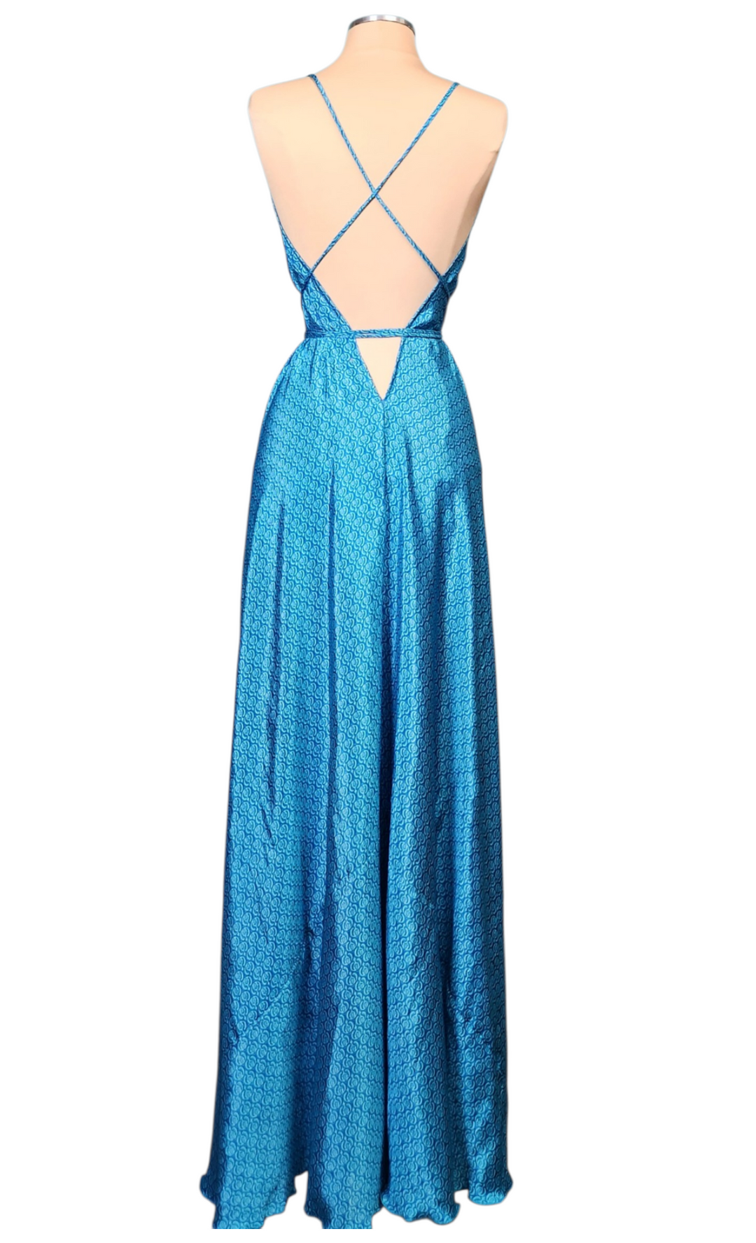 The Azure Tide Point Dress-327