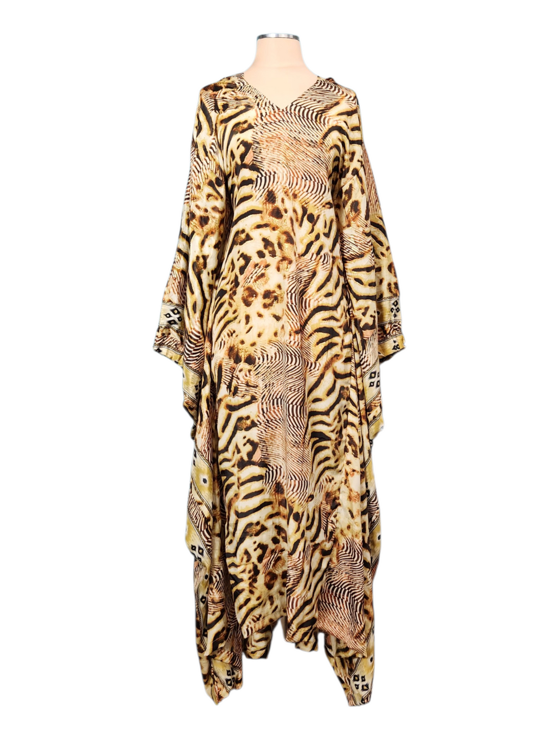 The Savannah Luxe Hooded Kaftani-410