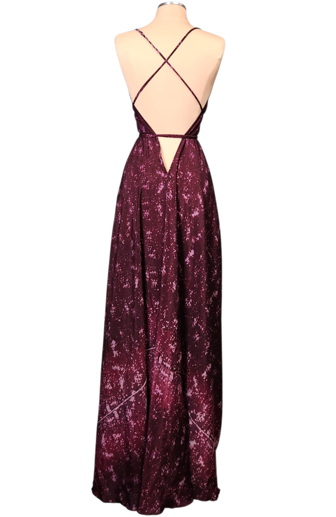 The Midnight Merlot Point Dress-328