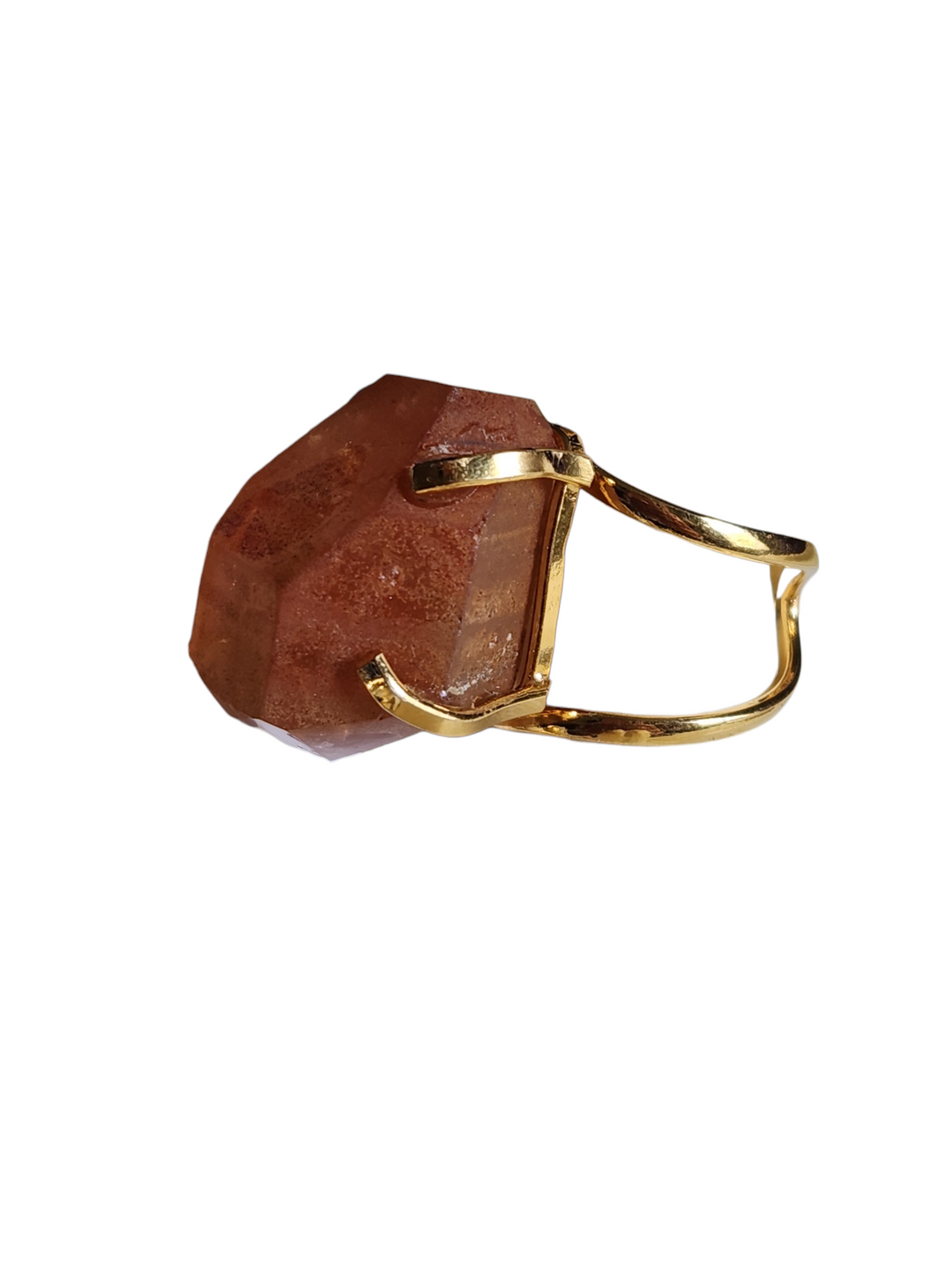 The Rose Ember Pink Lithium Arc Ring
