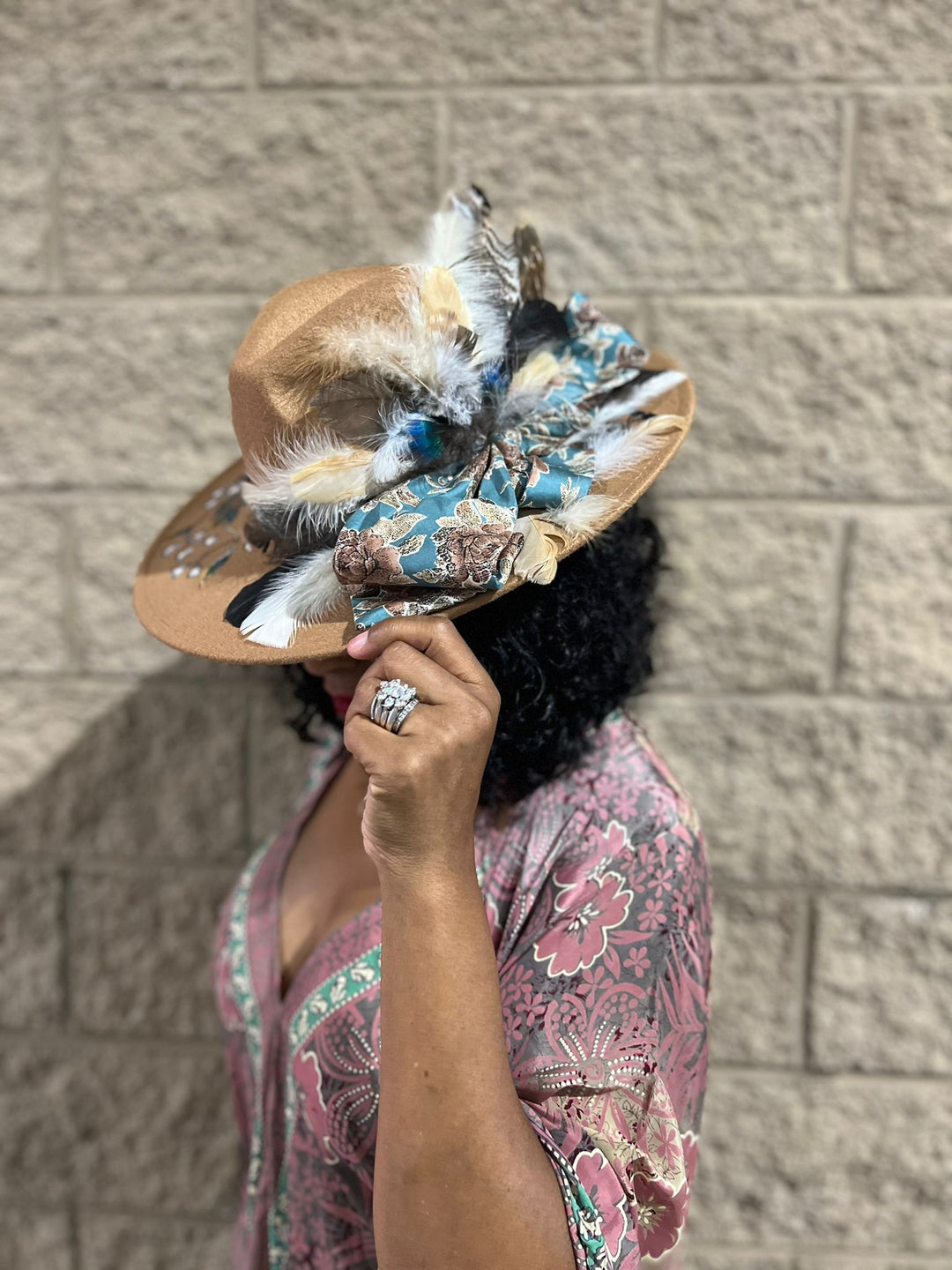 The Blue Feathered Hat