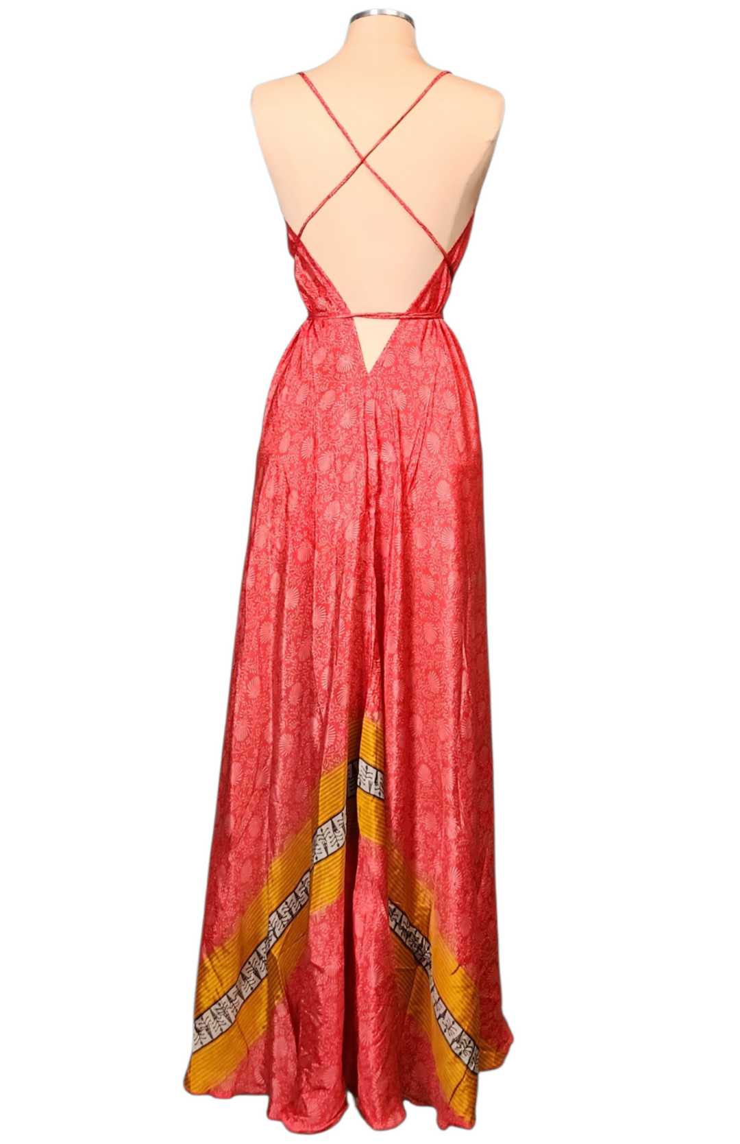 The Coral Sunrise Point Dress-332