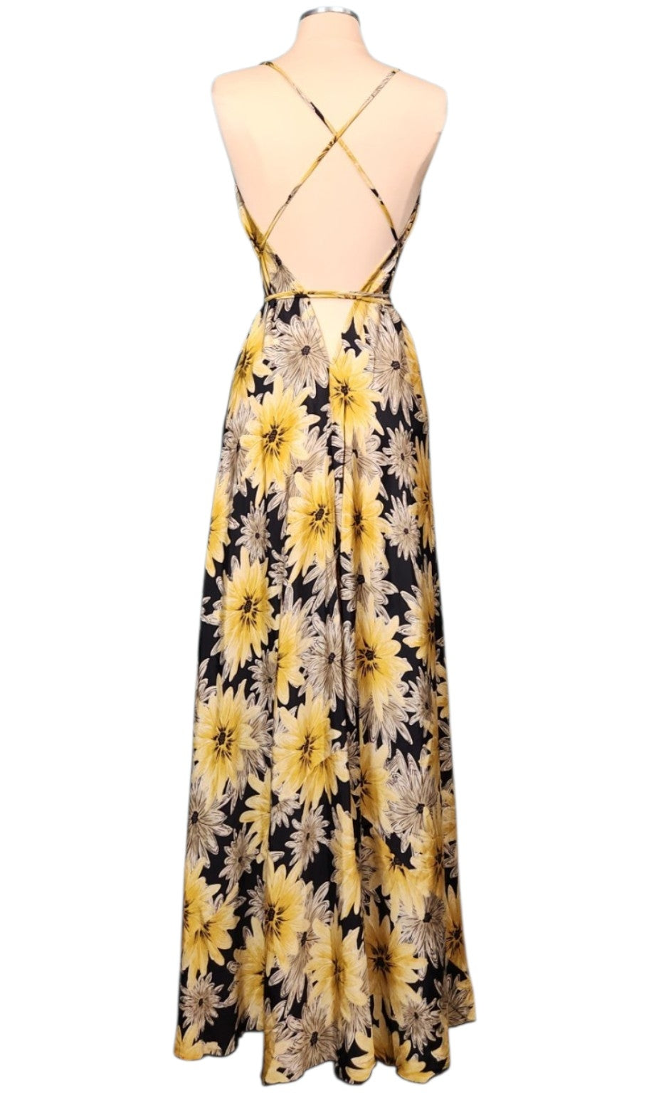 The Sunlit Bloom Point Dress-310