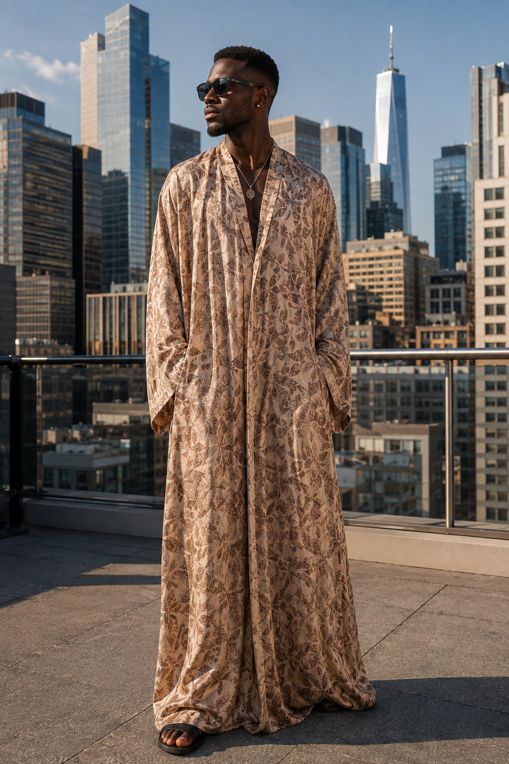 The Desert Nomad Reversible Men's Kimono-141