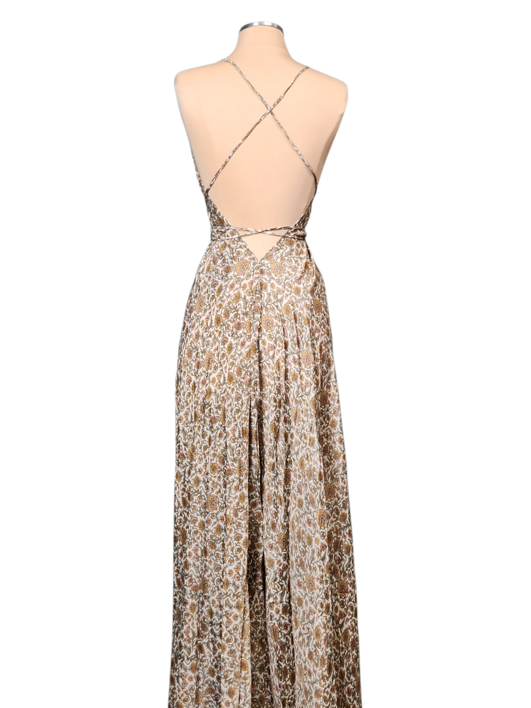 The Blush Meadow Silk Vault Tulip Arm Short Kimono & Point Dress Set-224